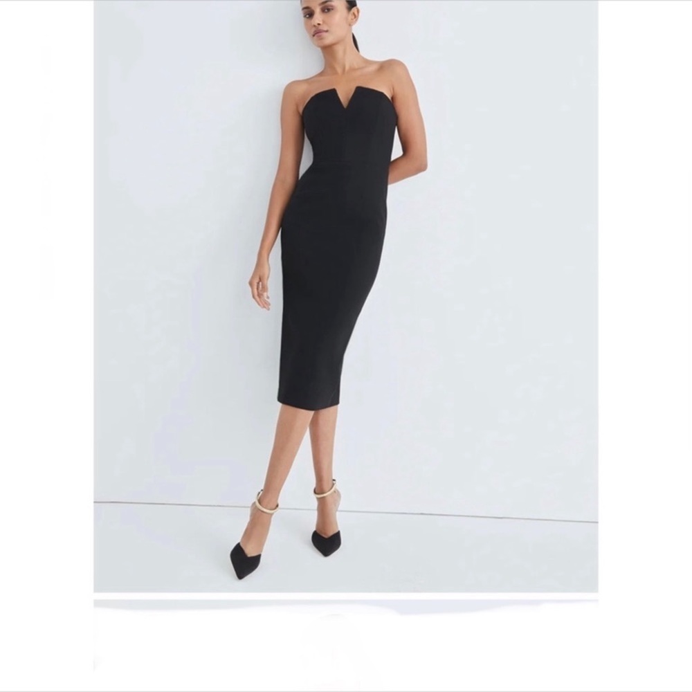 VERONICA BEARD NABI STRAPLESS DRESS Sz 12
